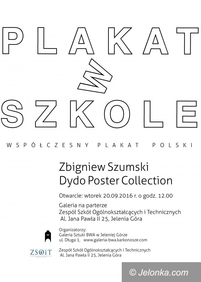 Jelenia Góra: Plakat w szkole – wystawa już od jutra w „Chemiku"