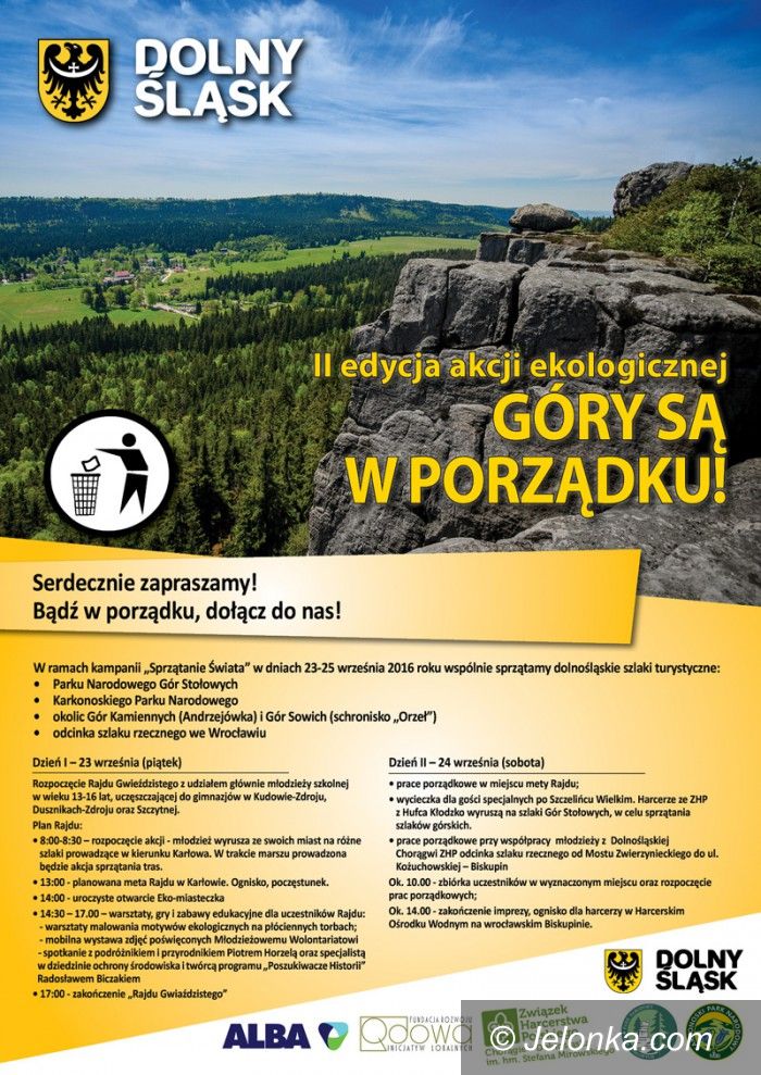 Region: Posprzątajmy nasze Karkonosze