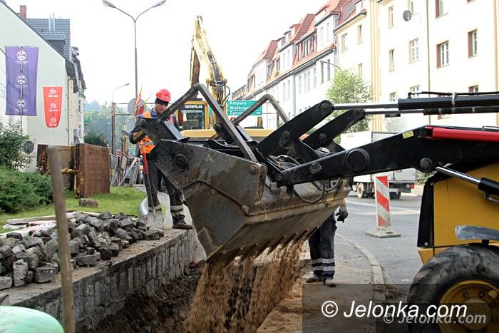 Jelenia Góra: Roboty na Złotniczej – utrudnienia w ruchu