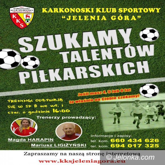 Jelenia Góra: KKS zaprasza młodych piłkarzy