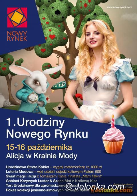 Jelenia Góra: Alicja w Krainie Mody na urodziny Nowego Rynku