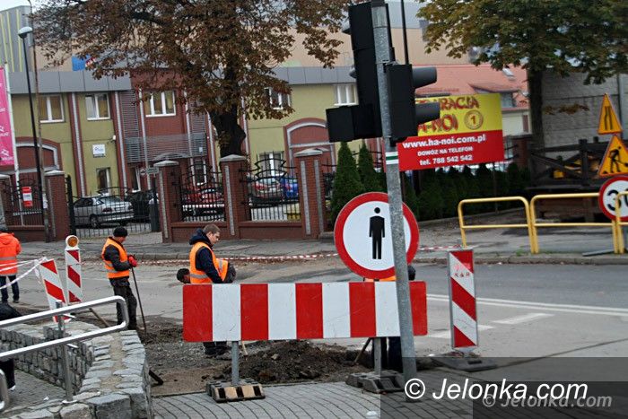 Jelenia Góra: Remont na Obrońców Pokoju. Są utrudnienia