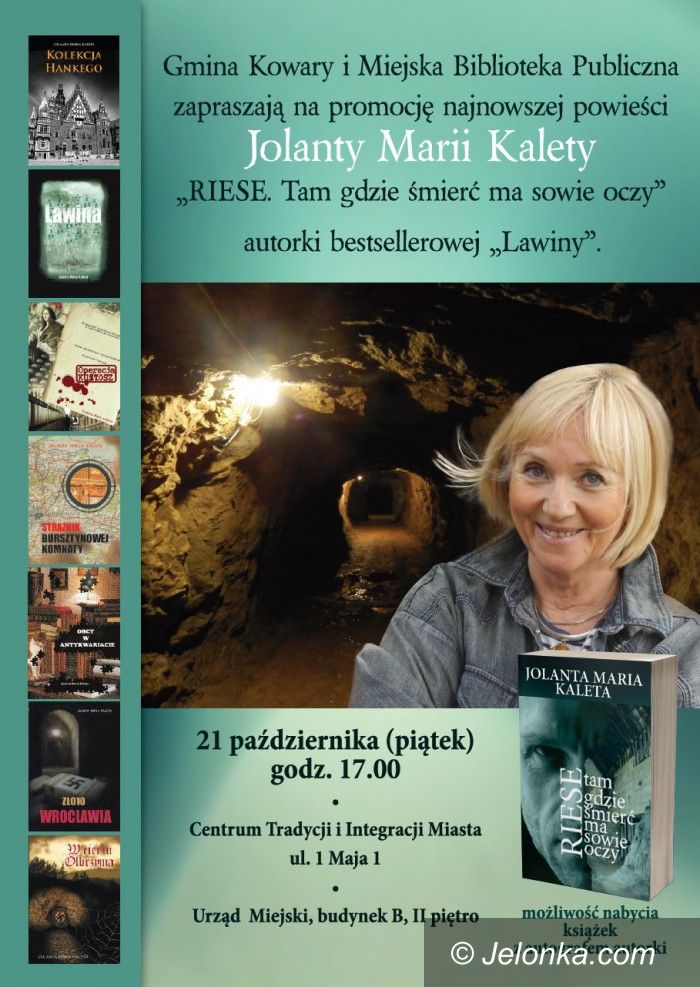 Kowary: Spotkanie autorskie z  Jolantą Marią Kaletą
