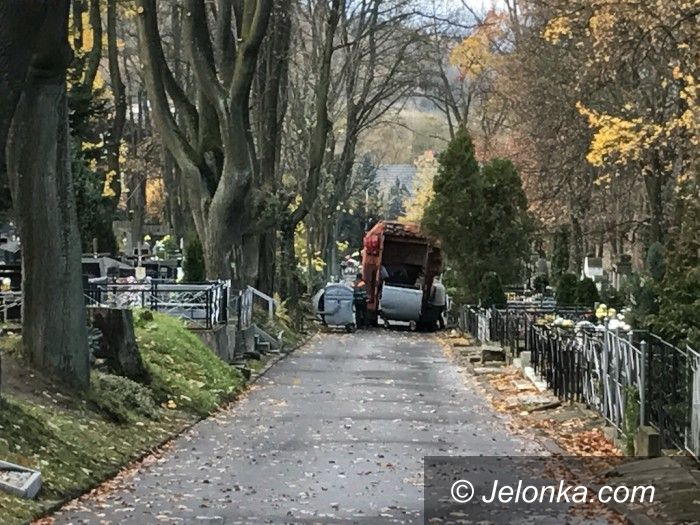 Jelenia Góra: Sprzątanie na jeleniogórskich nekropoliach