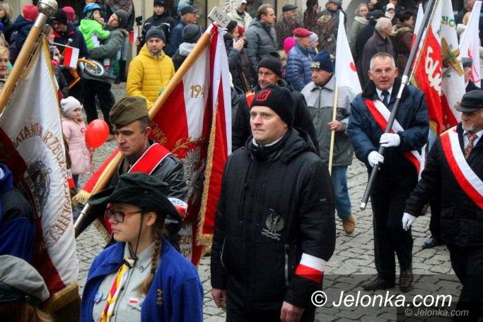 Jelenia Góra: Jeleniogórzanie świętowali niepodległość