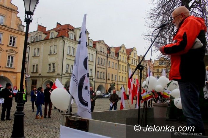 Jelenia Góra: KOD–owcy: wykrzyczymy niepodległość
