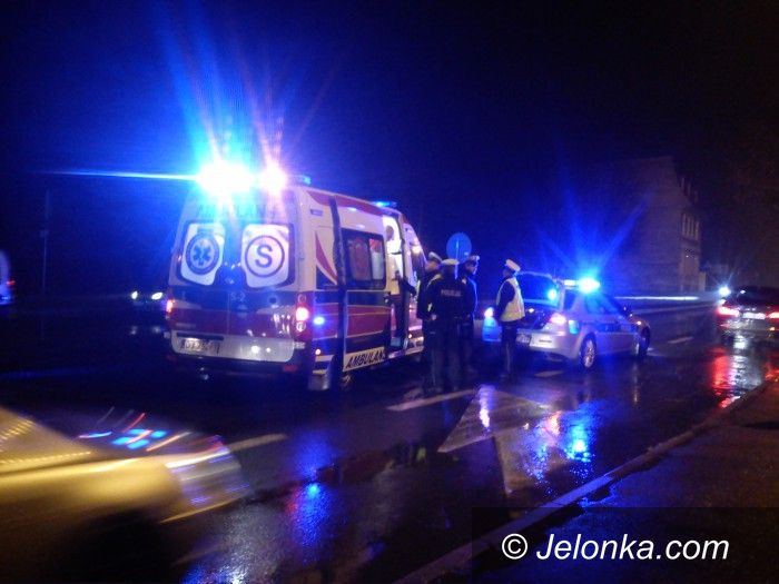 Jelenia Góra: Potrącenie na przejściu dla pieszych