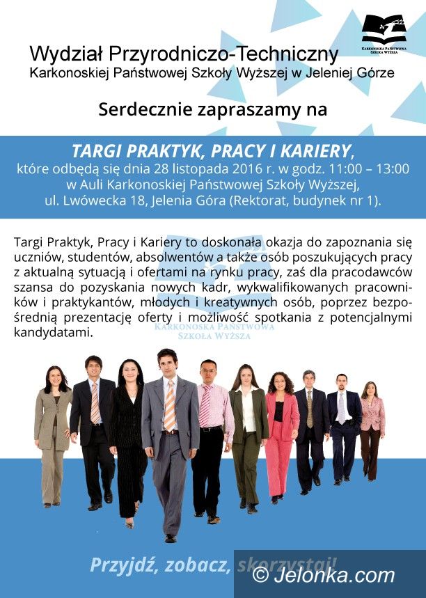 Jelenia Góra: Targi Praktyk, Pracy i Kariery już w poniedziałek