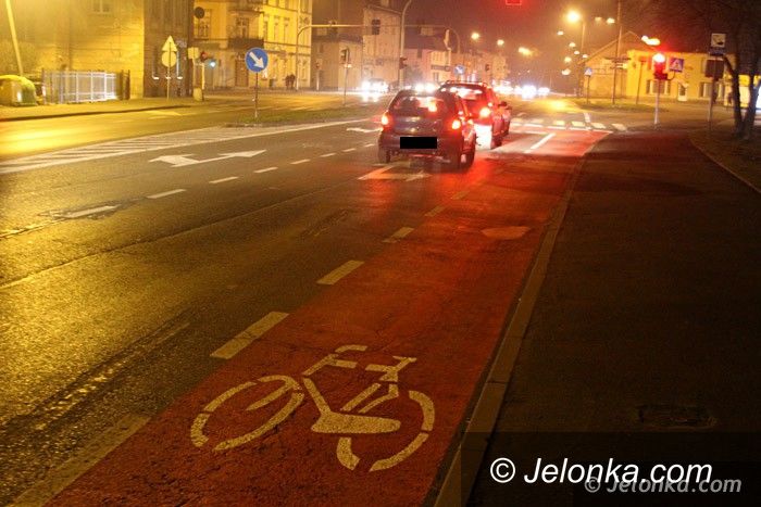Jelenia Góra: Drogie bezpieczeństwo cyklistów 
