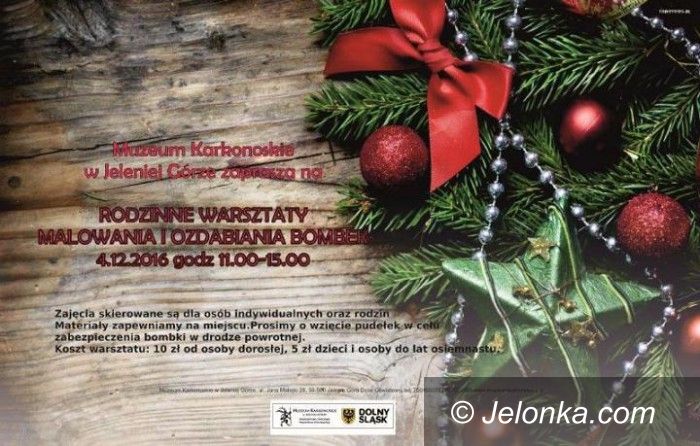 Jelenia Góra: Rodzinne malowanie bombek w Muzeum Karkonoskim