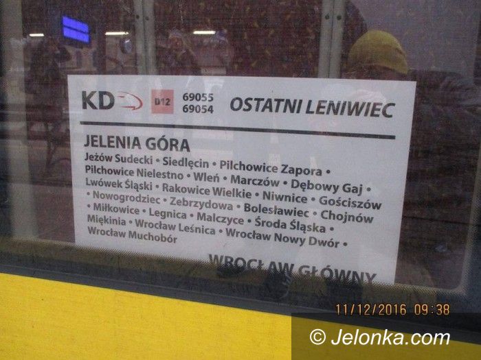 Region: „Ostatni Leniwiec” odjechał. Czy wróci?