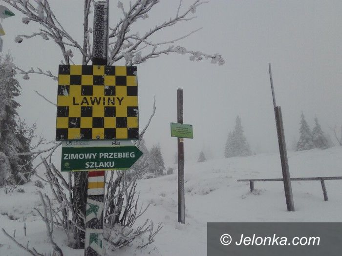 Region: Śnieg i lód – szlaki zamknięte