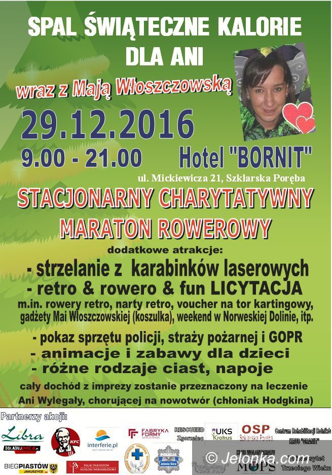 Szklarska Poręba: Spal świąteczne kalorie dla Ani