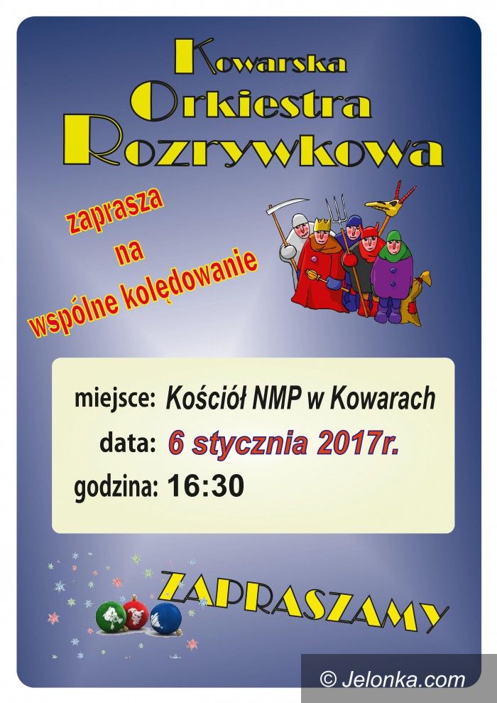 Kowary: Wspólne kolędowanie z kowarską orkiestrą