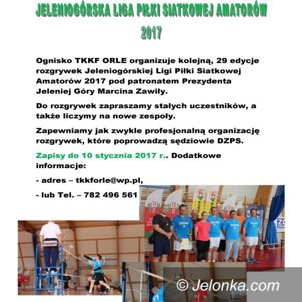 Jelenia Góra: Siatkarscy amatorzy na start