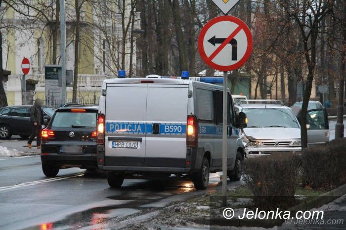 Jelenia Góra: Kolizja na Wojska Polskiego