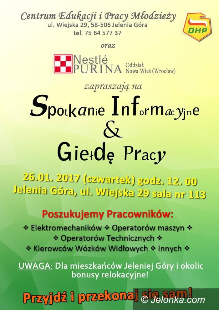 Jelenia Góra: Giełda pracy już jutro