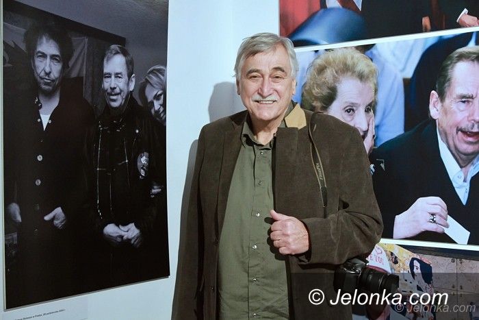 Szklarska Poręba: Vaclav Havel na fotografii w Domu Hauptmannów