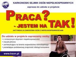 Jelenia Góra: Praca? Jestem na TAK! – spotkanie informacyjne