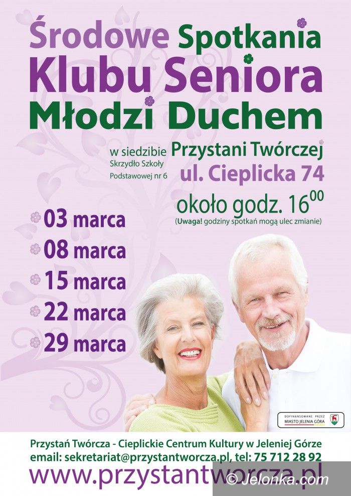 Jelenia Góra: Marzec z Młodymi Duchem w Przystani Twórczej