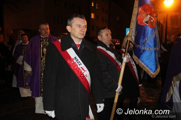 Jelenia Góra: Jeleniogórzanie uczcili pamięć Żołnierzy Wyklętych