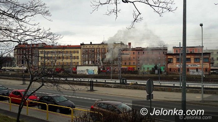 Jelenia Góra: Pożar przy ul. Wincentego Pola(aktualizacja)