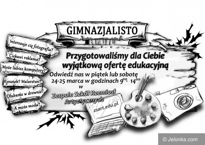 Jelenia Góra: Rzemiosła zapraszają na Dni Otwarte szkoły