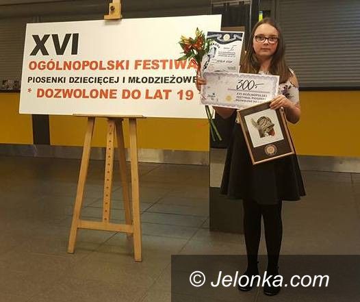 Jelenia Góra: Nagroda dla Natalii Stich z MDK 