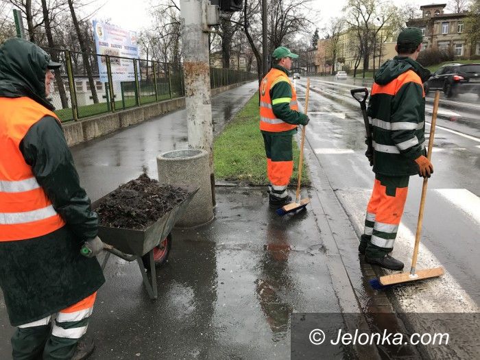 Jelenia Góra: W mieście trwają porządki po zimie