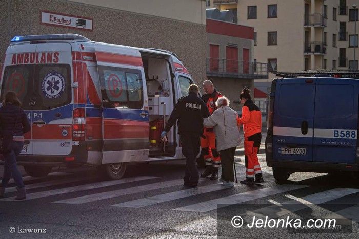 Jelenia Góra: Potrącenie na przejściu dla pieszych