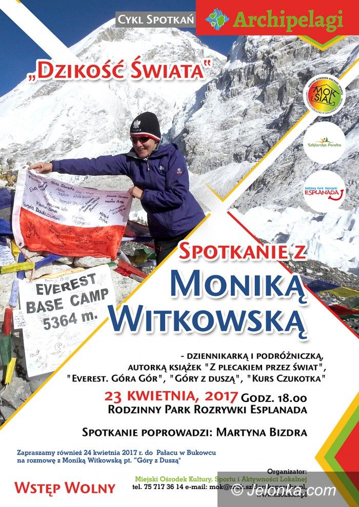 Szklarska Poręba: Niezwykła podróżniczka gościem pod Szrenicą