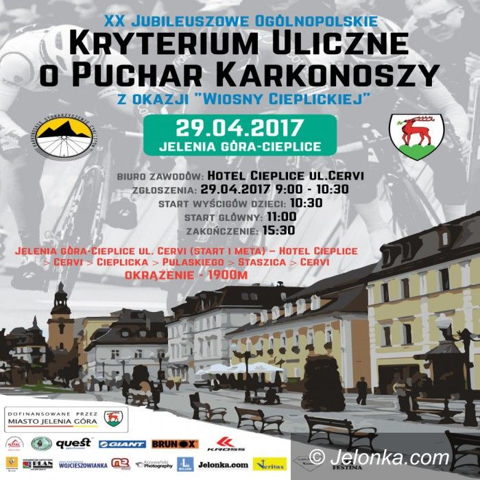 Jelenia Góra: W przyszłą sobotę Ogólnopolskie Kryterium Uliczne