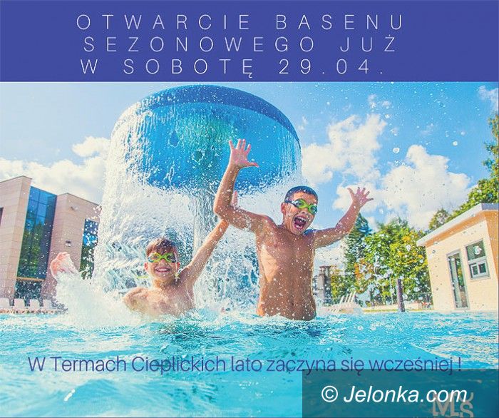Jelenia Góra: W Termach Cieplickich lato zaczyna się wcześniej