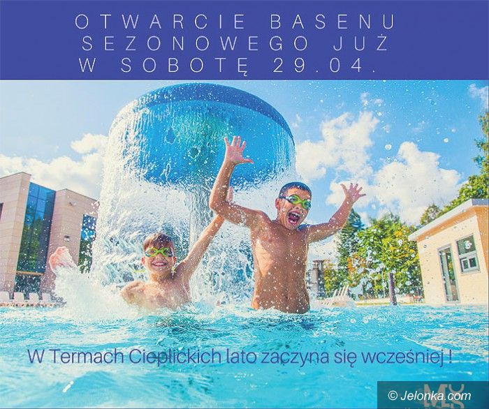 Jelenia Góra: W Termach Cieplickich lato zaczyna się wcześniej