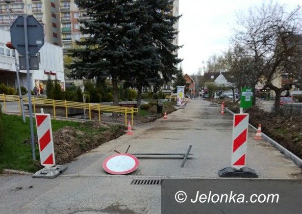 Jelenia Góra: Uciążliwy remont na ul. Kolberga