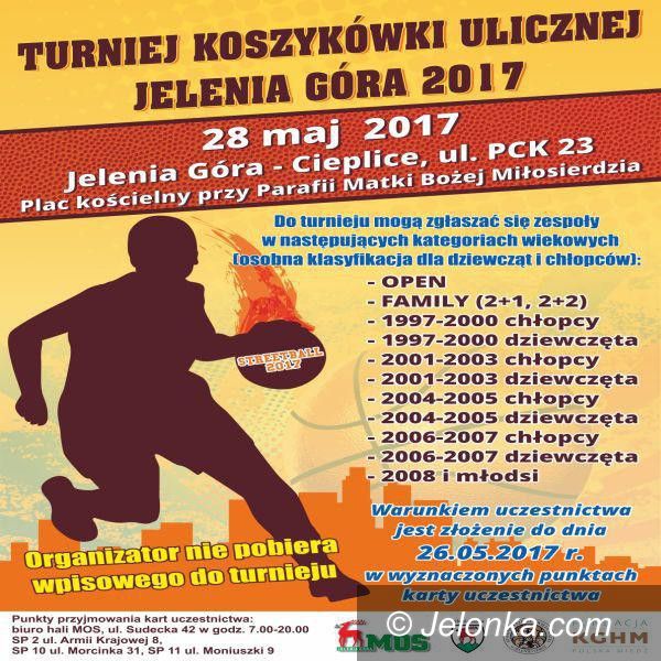 Jelenia Góra: Ważne informacje odnośnie turnieju streetball'a