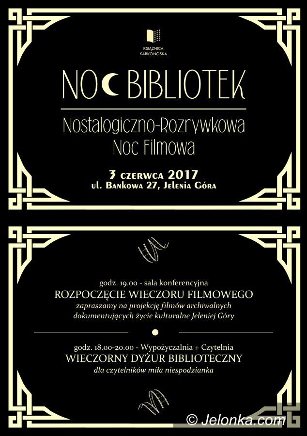 Jelenia Góra: Nostalgiczno–rozrywkowa noc w Książnicy