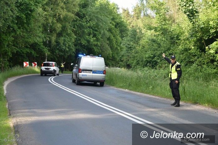 Jelenia Góra: Kolizja w Dziwiszowie z udziałem skutera