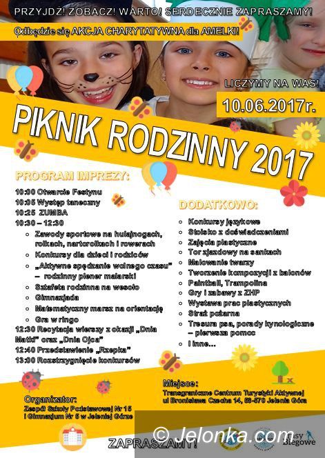 Jelenia Góra: W sobotę Piknik Rodzinny w Sobieszowie