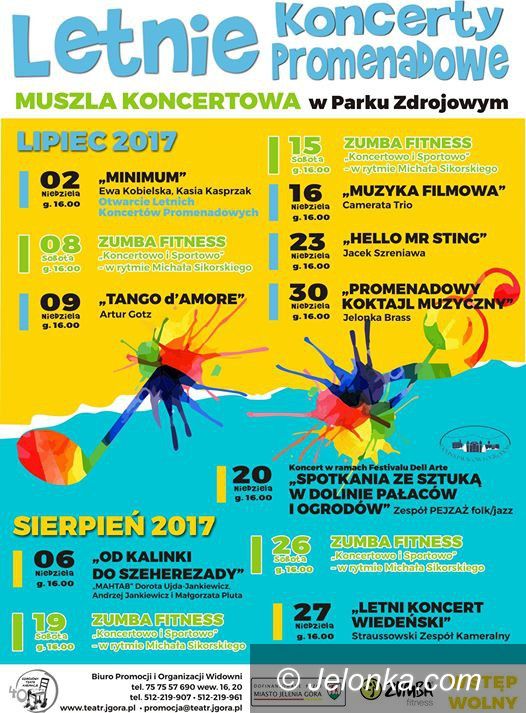 Jelenia Góra: Startują Letnie Koncerty Promenadowe