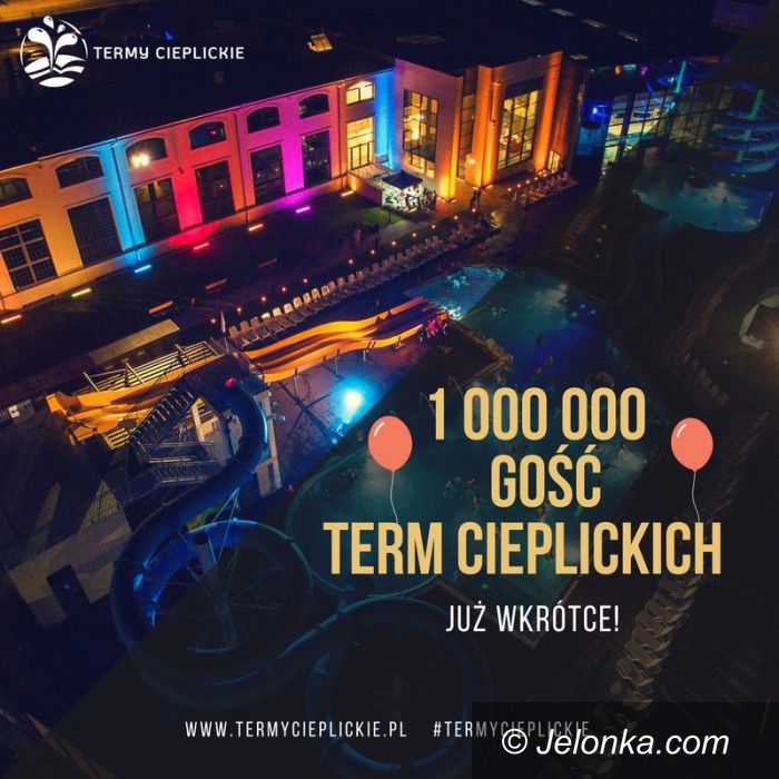 Jelenia Góra: Milionowy Gość Term Cieplickich – lada dzień