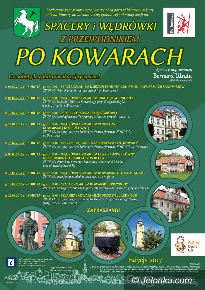 Kowary: Wakacyjne wędrówki z przewodnikiem po Kowarach