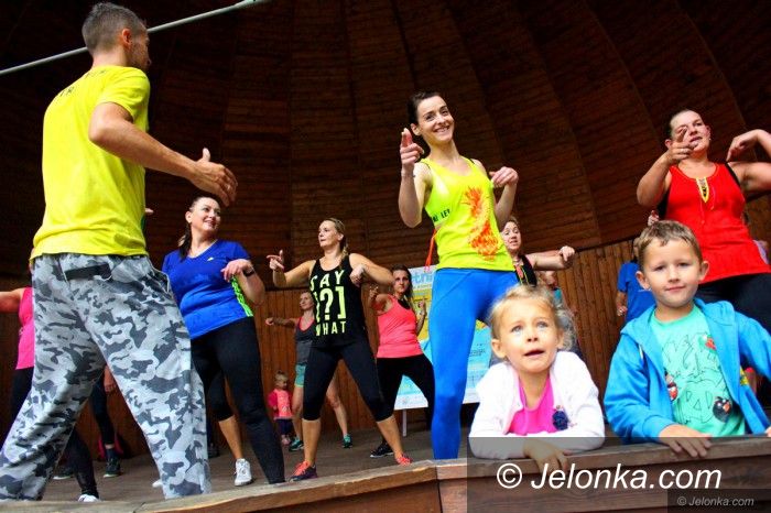 Jelenia Góra: Zumbowiczom nawet deszcz niestraszny