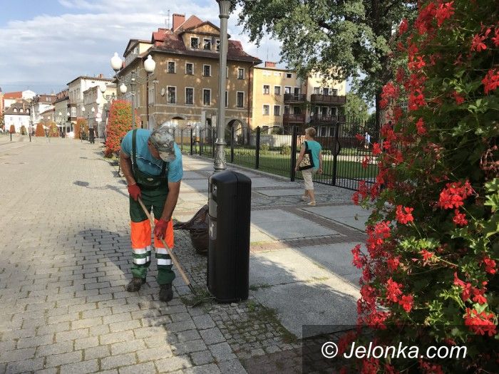 Jelenia Góra: W mieście koszą, plewią, sprzątają…