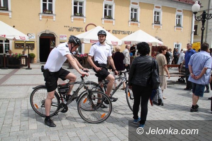 Jelenia Góra: Patrol rowerowy zatrzymał mężczyzn z narkotykami