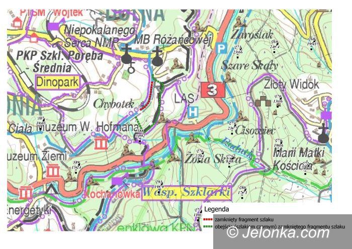 Region: Leśnicy zamykają czasowo odcinki górskich szlaków