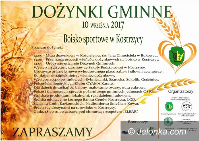 Region: Dożynki w Kostrzycy w niedzielę
