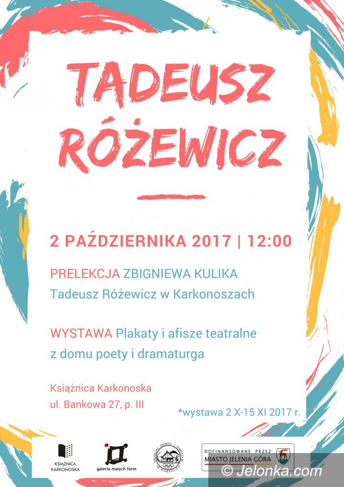 Jelenia Góra: Pamięci Tadeusza Różewicza w Książnicy