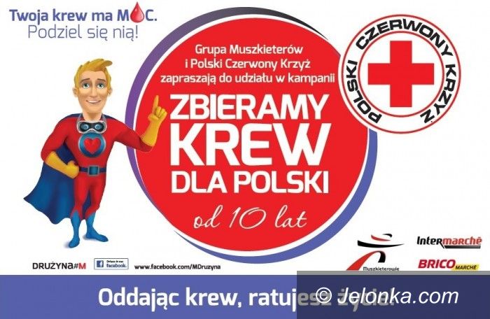 Jelenia Góra: Twoja krew ma moc. Podziel się nią!