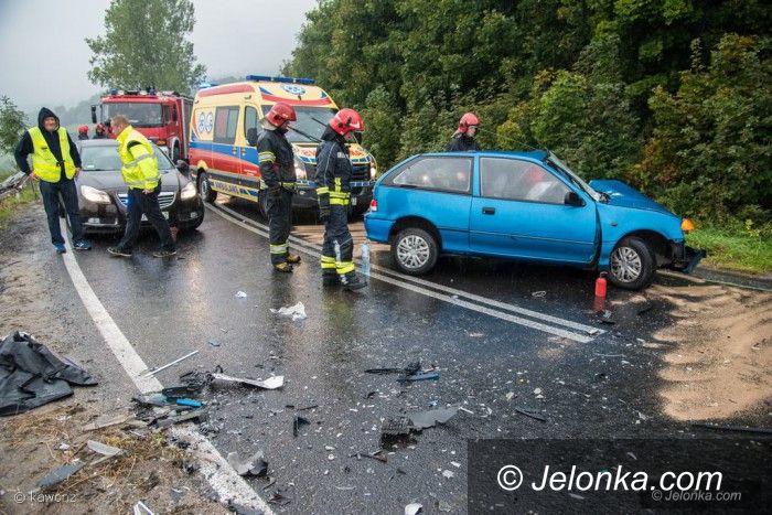 Region: Zderzenie dwóch aut na Kapeli